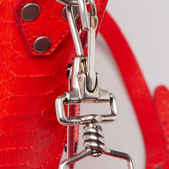 Proenza Schouler Red Python PS1 Tote Bag - Picture 12 of 12